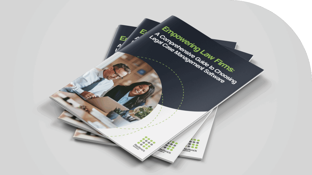 Guide Mockup Rounded - Redbrick Solutions Redbrick's Legal Case Management Software Guide