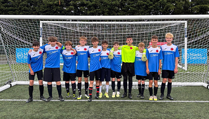 Supporting a youth football team 2