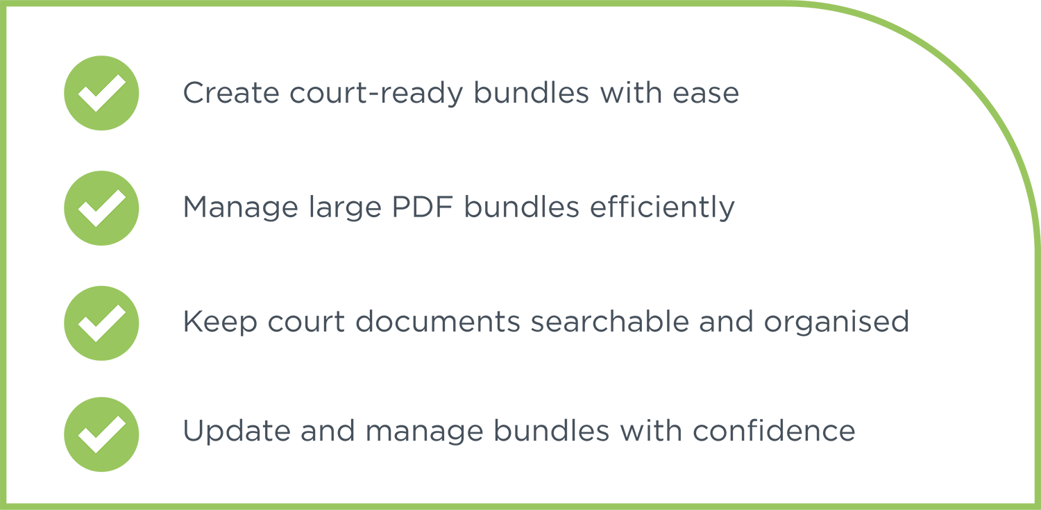 Create court-ready bundles with ease - Redbrick Solutions Create court ready bundles with ease